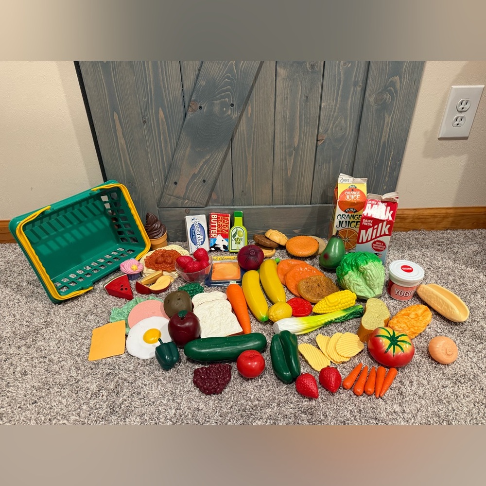 Vibrant Play Food Set for Kids